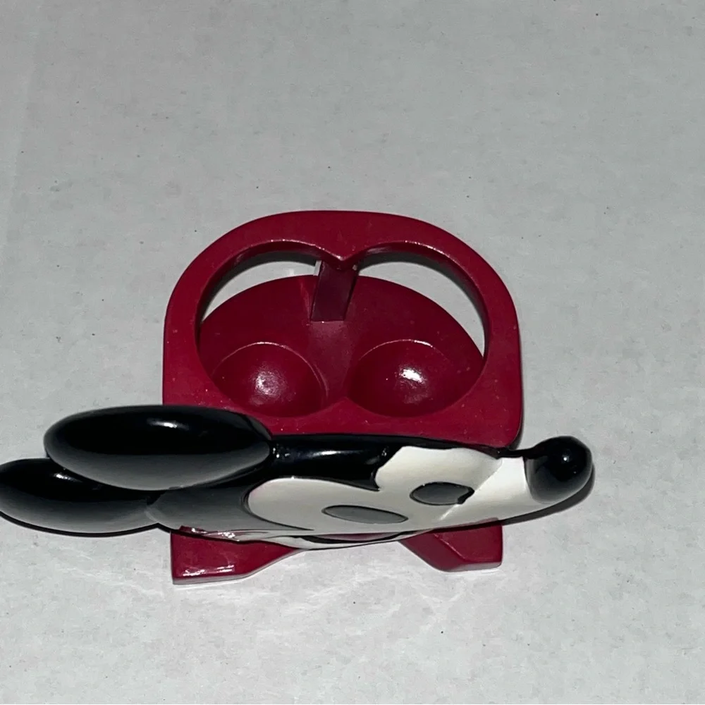 Disney Red and Black‎ Mickey Mouse Toothbrush Holder